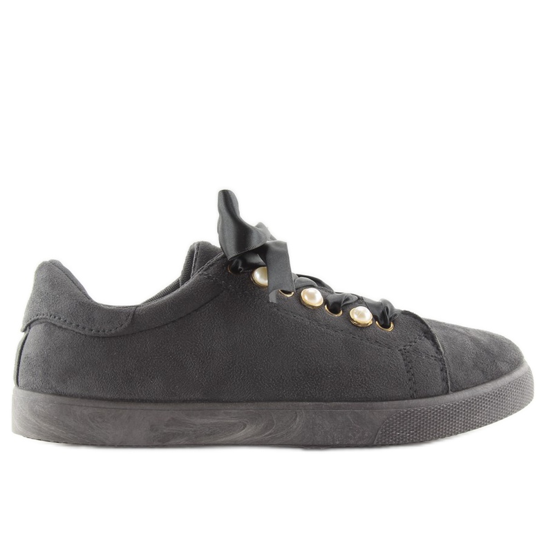 Sneakers With Pearls Tr02 Gray grey