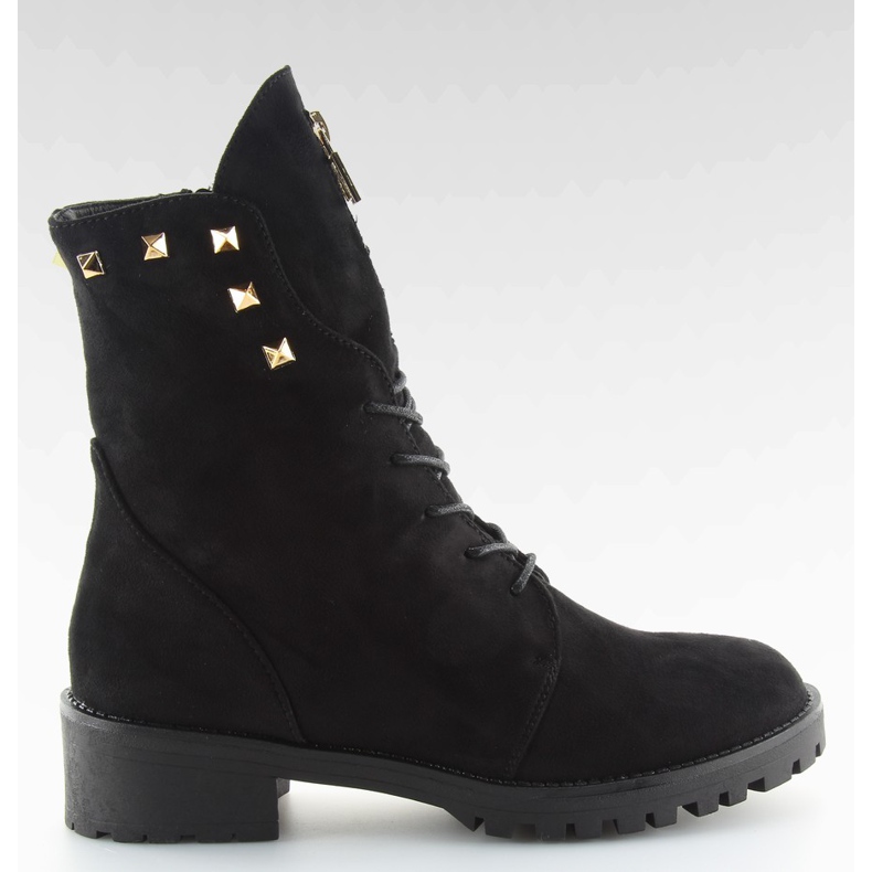 Black Boots black H99-17 black