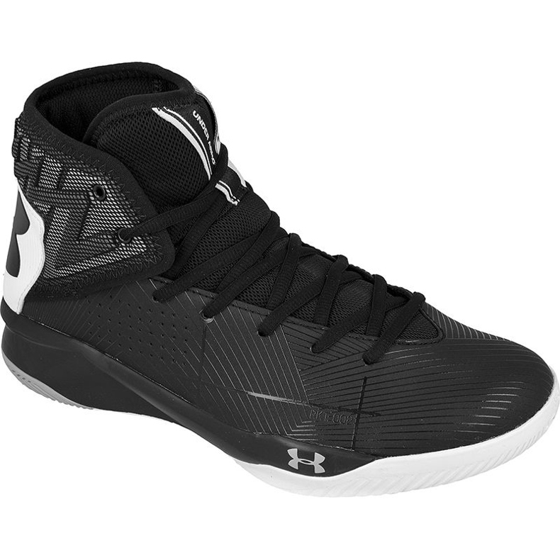 Under Armour Under Armor Rocket 2 M 1286385-001 basketball shoes black Under Armour Under Armor Rocket 2 M 1286385-001 basketball shoes black