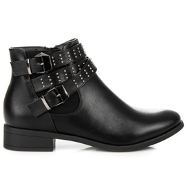 Seastar Black Chelsea boots with buckles Seastar Black Chelsea boots with buckles