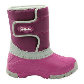 American Club Winter boots super light American boots pink grey American Club Winter boots super light American boots pink grey