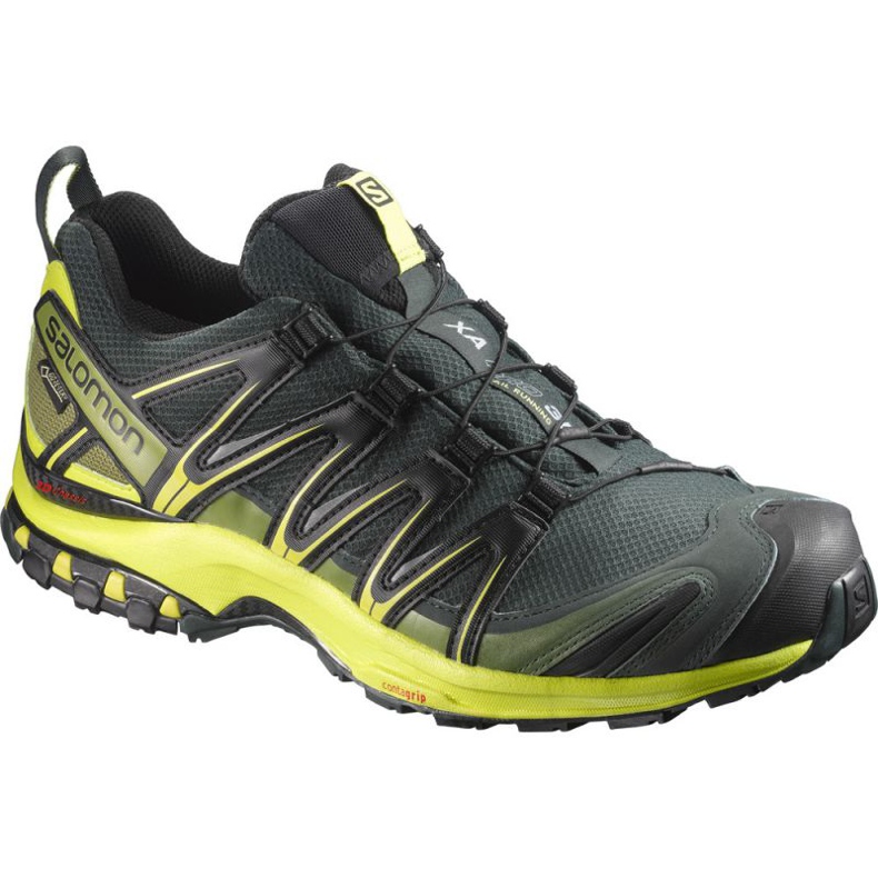 Running shoes Salomon Xa Pro 3D Gtx yellow green
