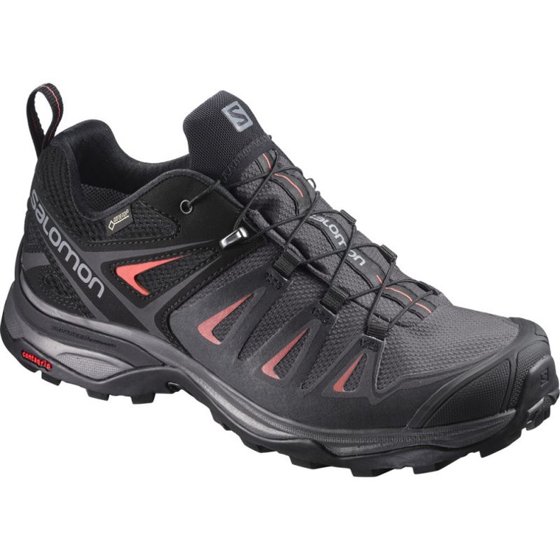 Trekking shoes Salomon X Ultra 3 W L39868500 black grey Trekking shoes Salomon X Ultra 3 W L39868500 black grey