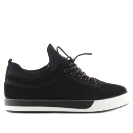 Black women's sneakers NB125P black