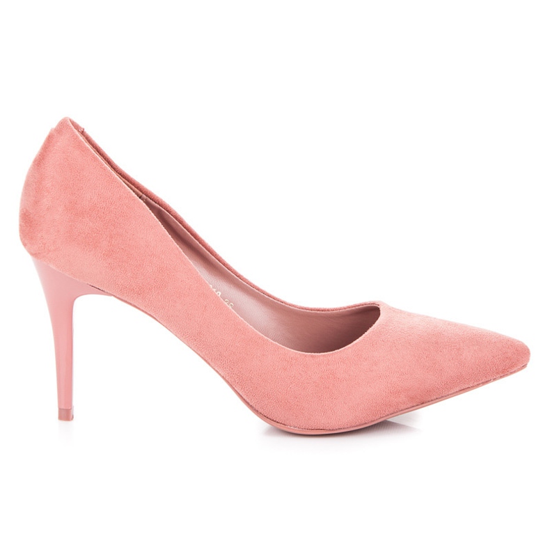 Comer Suede heels pink