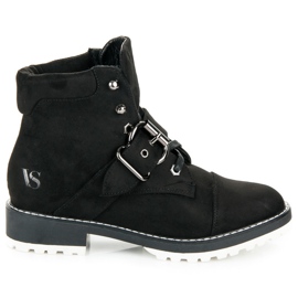 Vices New Collection Suede trappers black