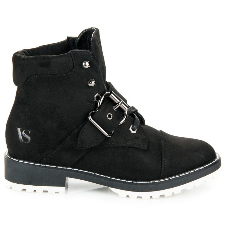 Vices New Collection Suede trappers black