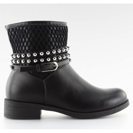 Black women's boots pe131p black