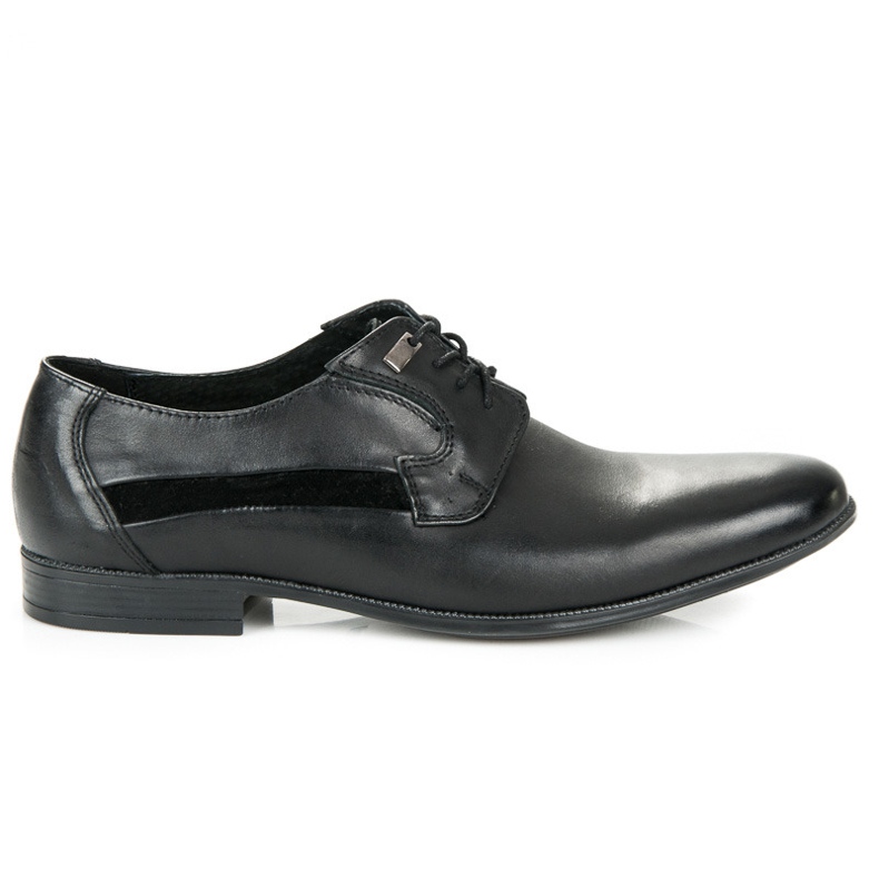 Lucca Elegant Leather Shoes black