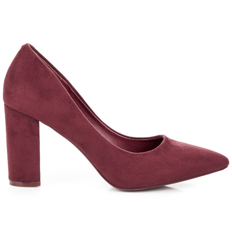 Comer Burgundy pumps red Comer Burgundy pumps red