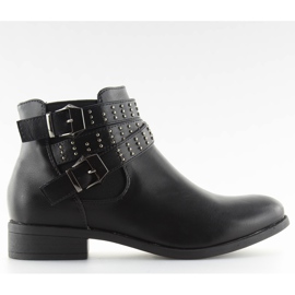 Black Jodhpur boots pe153p black