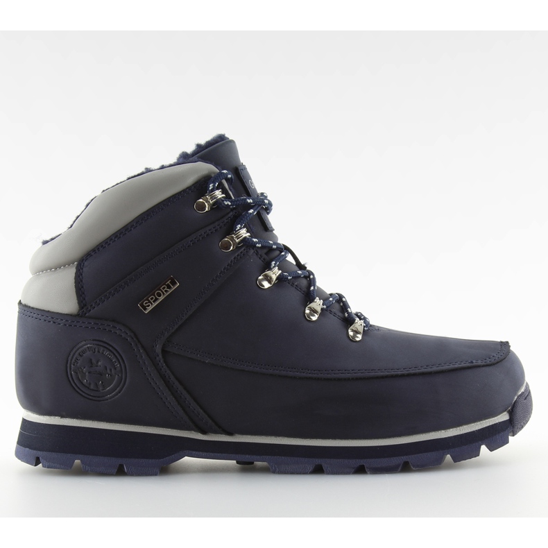 Warm navy navy blue trekking shoes Warm navy navy blue trekking shoes