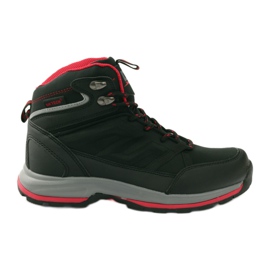 Trekking shoes DK 17141 membrane black red