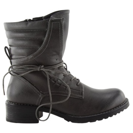 Gray boots gray 9560 Gray grey