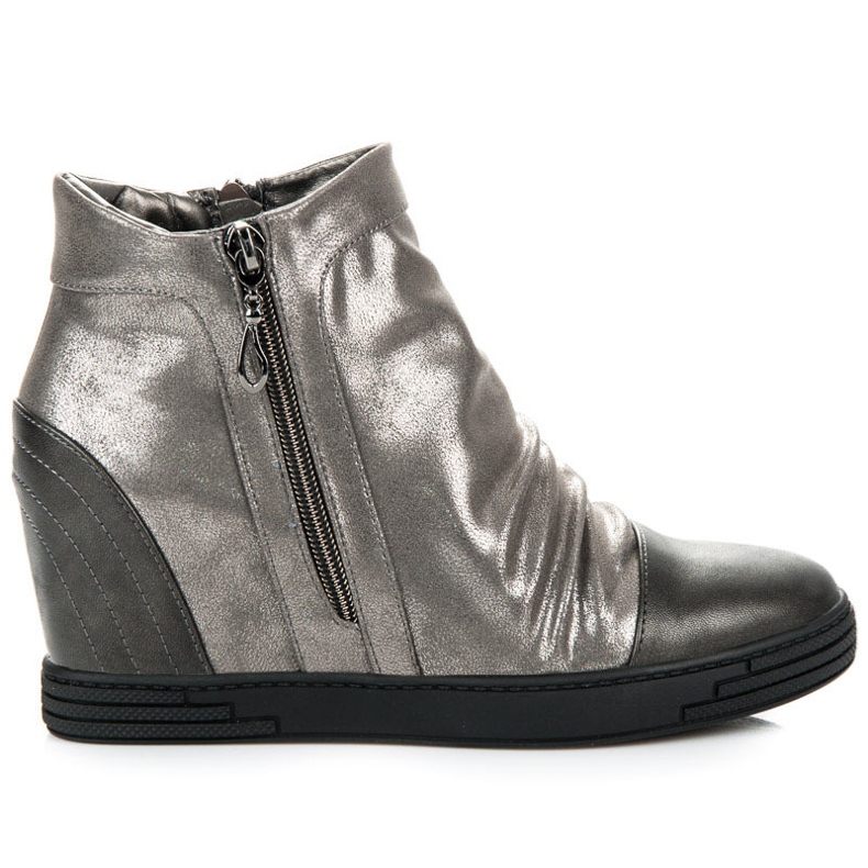 Vinceza Silver Ankle Boots grey Vinceza Silver Ankle Boots grey