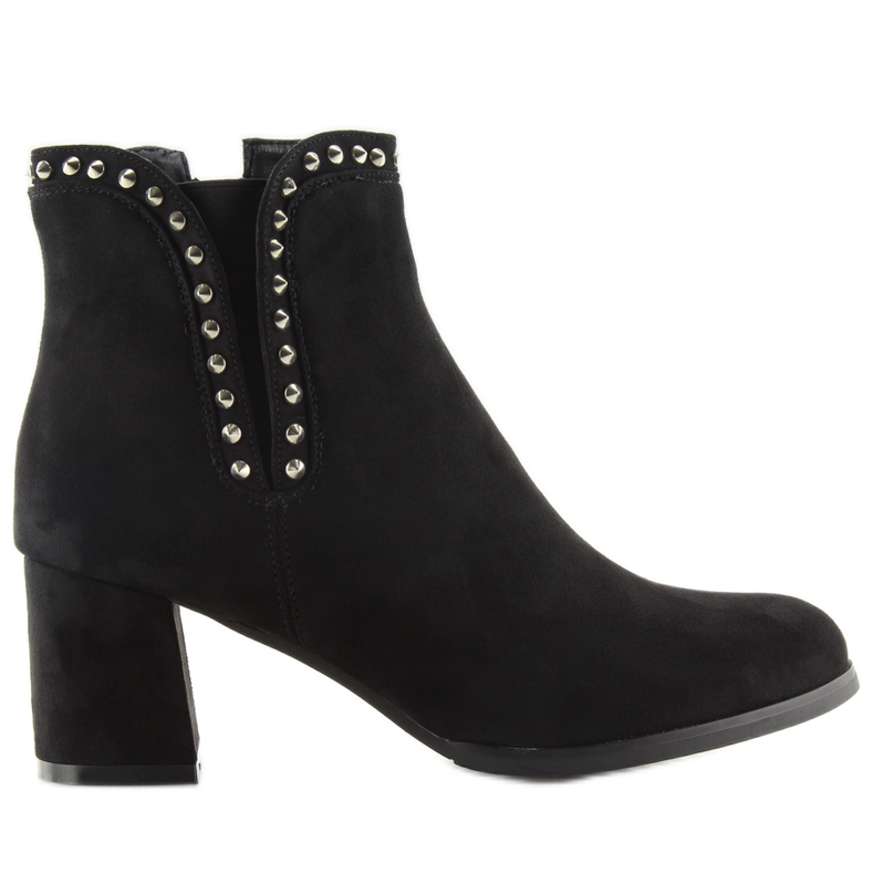 Black Black Boots On High Heel