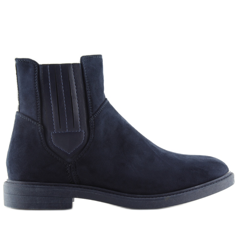 Women's Booties Jodhpur Navy Blue Af33