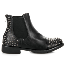 Flyfor Chelsea boots with jets black