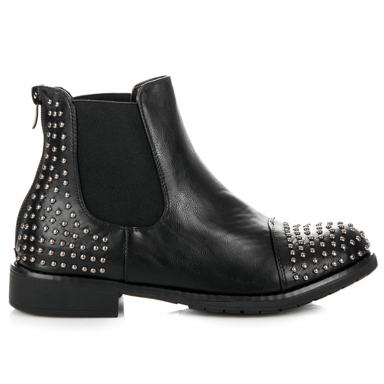 Flyfor Chelsea boots with jets black