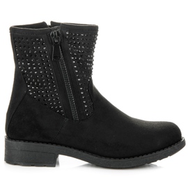 Abloom Autumn Suede Boots black Abloom Autumn Suede Boots black