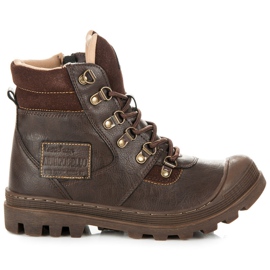 Arrigo Bello Trappers with sheepskin brown