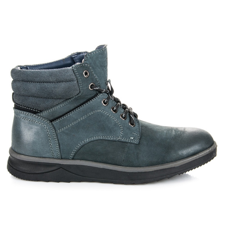 Mazaro Tied winter footwear blue