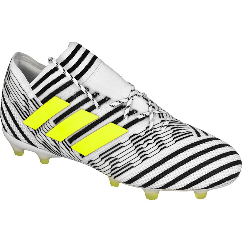 Adidas Nemeziz 17.1 Fg M BB6075 football boots multicolored white Adidas Nemeziz 17.1 Fg M BB6075 football boots multicolored white