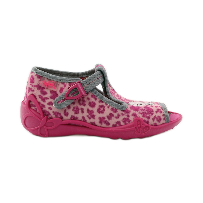 Panther slippers Befado 213P100 kitty pink