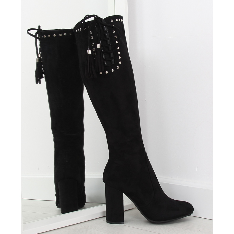 Black classic high heels