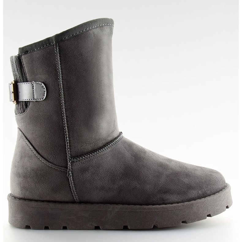 Women's snow boots emusy gray SJ1676 gray grey