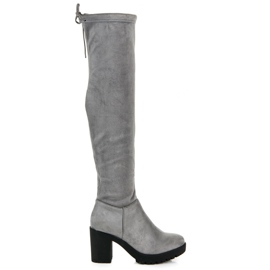 Vices Suede Musketeers On A Pillar grey Vices Suede Musketeers On A Pillar grey