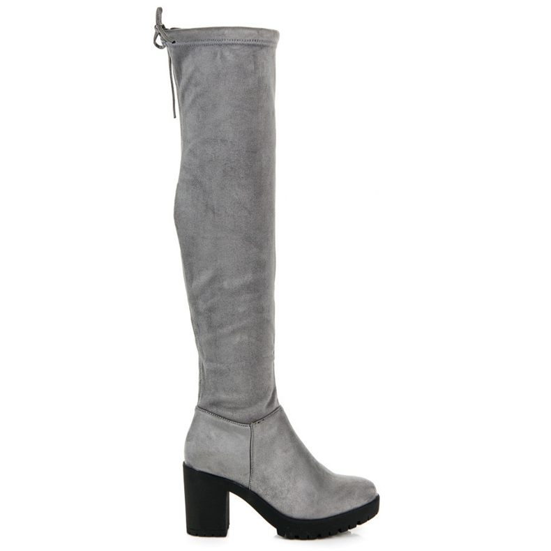 Vices Suede Musketeers On A Pillar grey