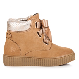 Vices Lace-up creepers brown