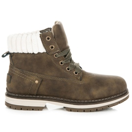 Ideal Shoes Green trappers