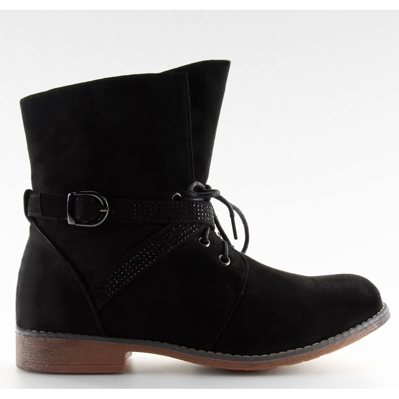 Womens black boots W305 black