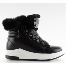 Insulated Sports Shoes black KB-039 Black