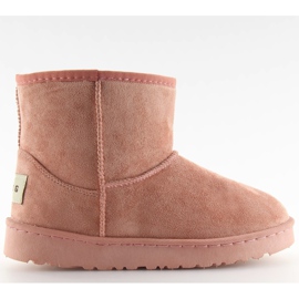 Snow boots emusy short pink FC226 pink