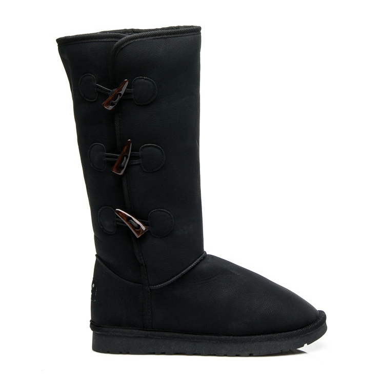 Torna High fur snow boots black