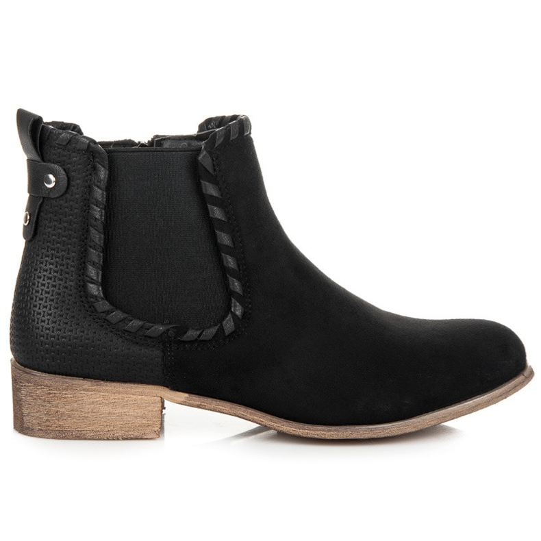 Erynn Suede Chelsea boots black Erynn Suede Chelsea boots black