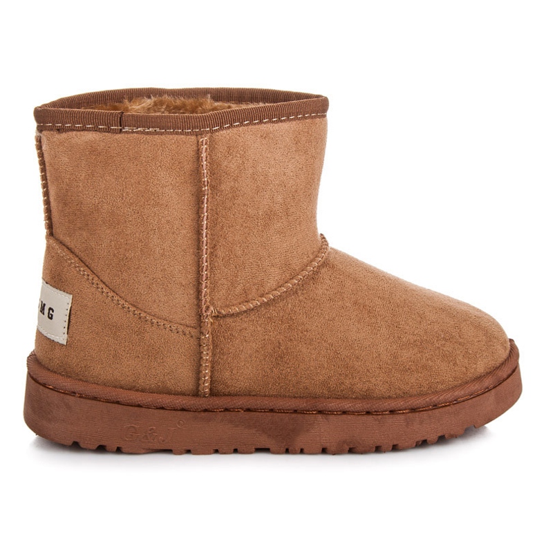Bella Paris Suede snow boots brown