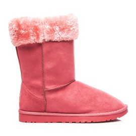 Torna Snow boots with fur pink Torna Snow boots with fur pink