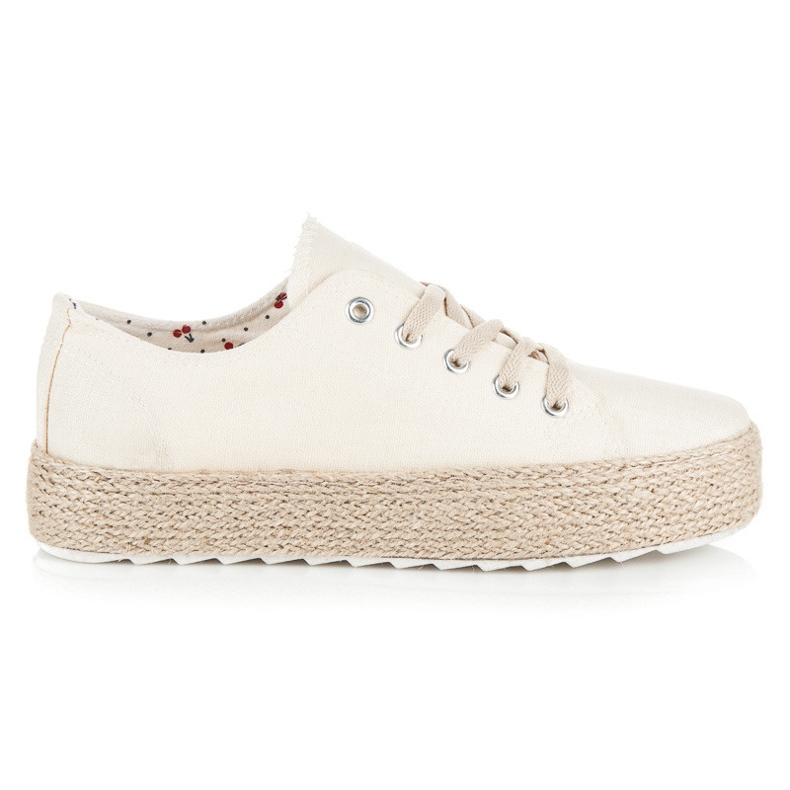 Kylie Espadrilles on the platform brown