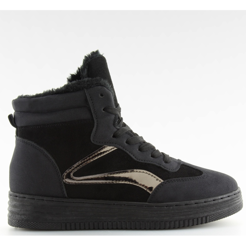 Black insulated sneakers BOK-1103 black Black insulated sneakers BOK-1103 black