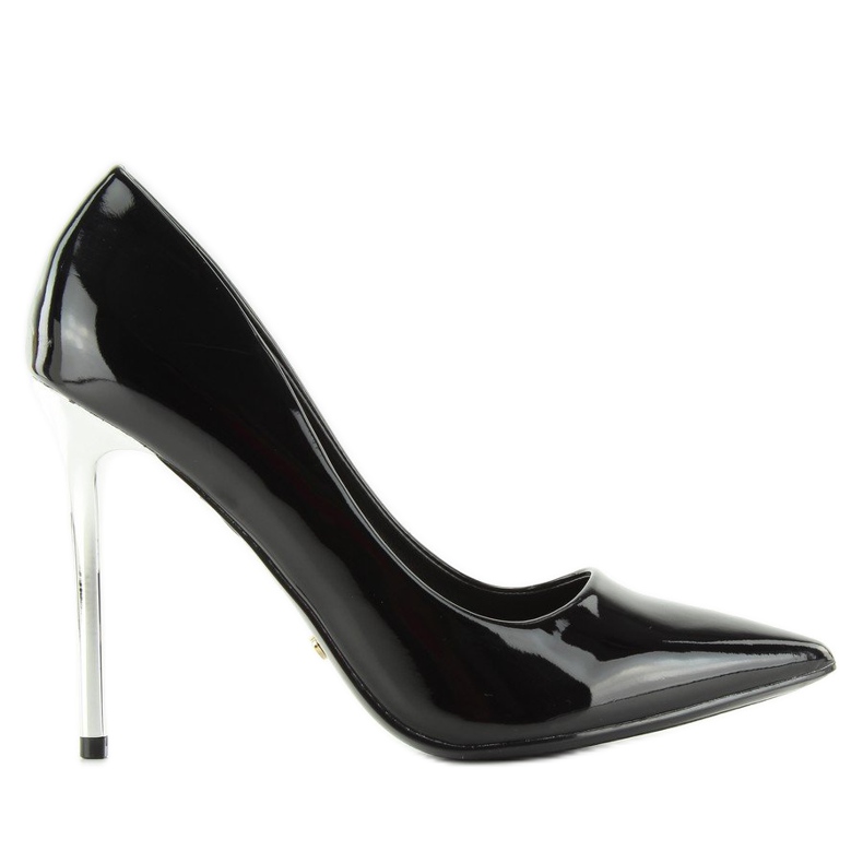 Pumps Silver Heels black NF03 Black