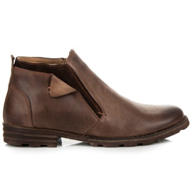 Lucca Brown ankle boots