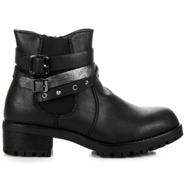 Erynn Chelsea Boots With Buckles black