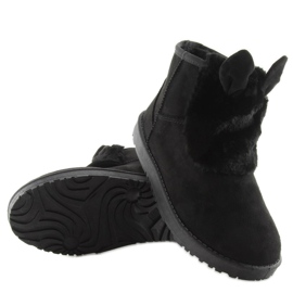 Black emusy with ears B198 black