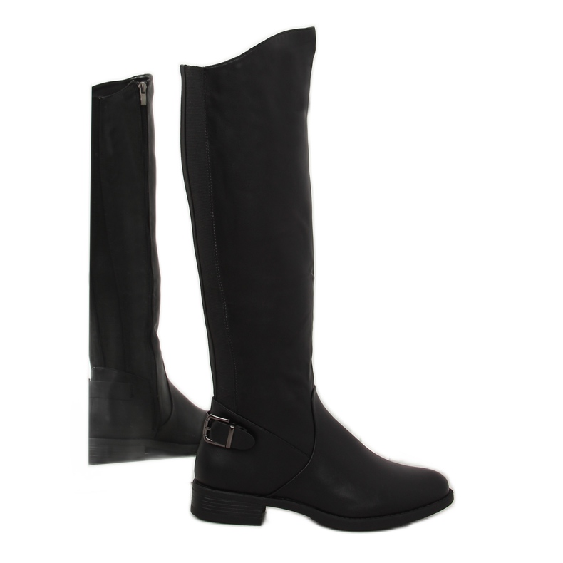 Black women's boots A-3 black Black women's boots A-3 black