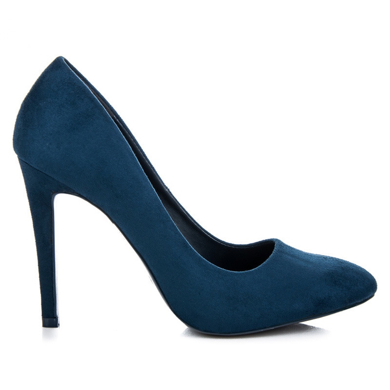 Vinceza Suede heels blue