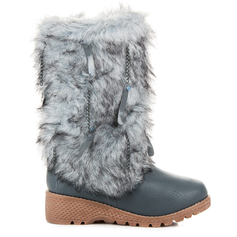 Torna Warm women's snow boots grey